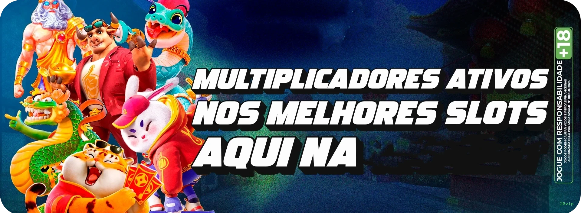 Imagem promocional da 26vip